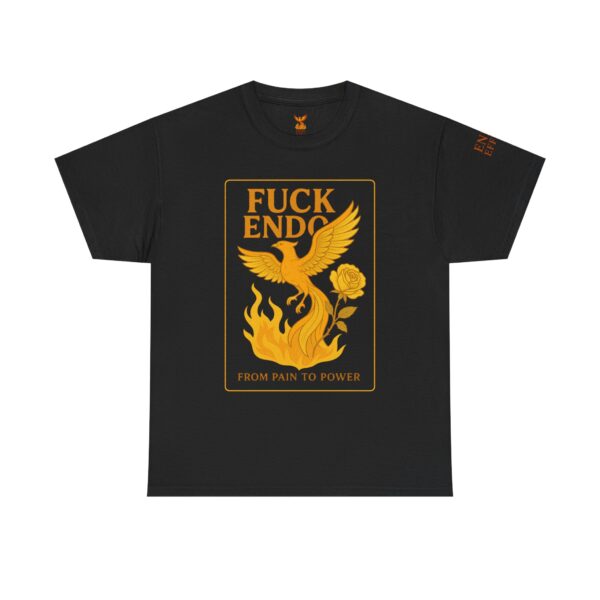 'F*CK ENDO' Phoenix Tee Unisex Cotton T-Shirt Endometriosis Awareness - Image 51