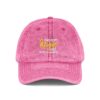 This is My Fight Hat Vintage Embroidered Cap Endometriosis Awareness 100% Cotton - Image 22