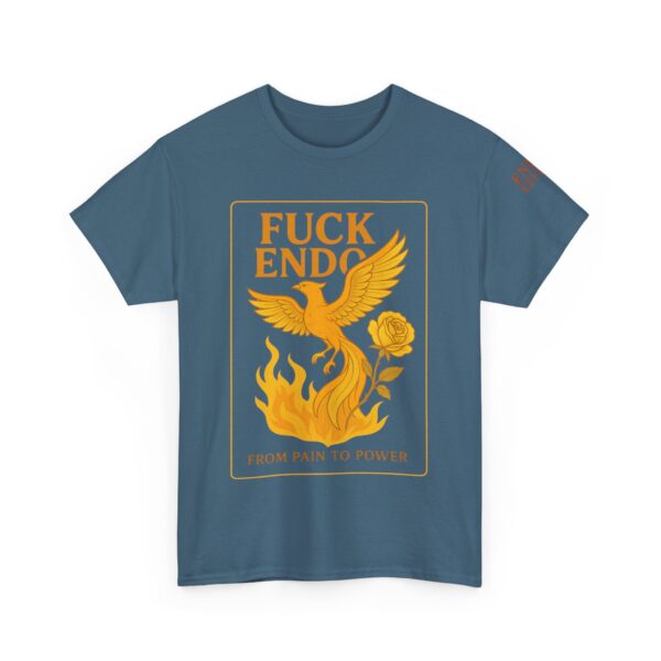 'F*CK ENDO' Phoenix Tee Unisex Cotton T-Shirt Endometriosis Awareness - Image 43