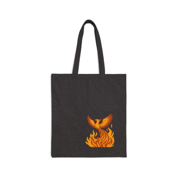 Phoenix 100% Cotton Canvas Tote Bag Endometriosis Awareness - Image 7