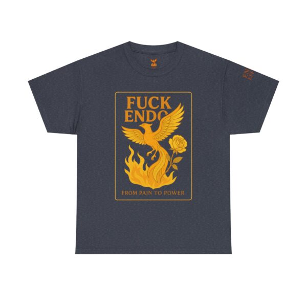 'F*CK ENDO' Phoenix Tee Unisex Cotton T-Shirt Endometriosis Awareness - Image 46