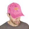 This is My Fight Hat Vintage Embroidered Cap Endometriosis Awareness 100% Cotton - Image 27