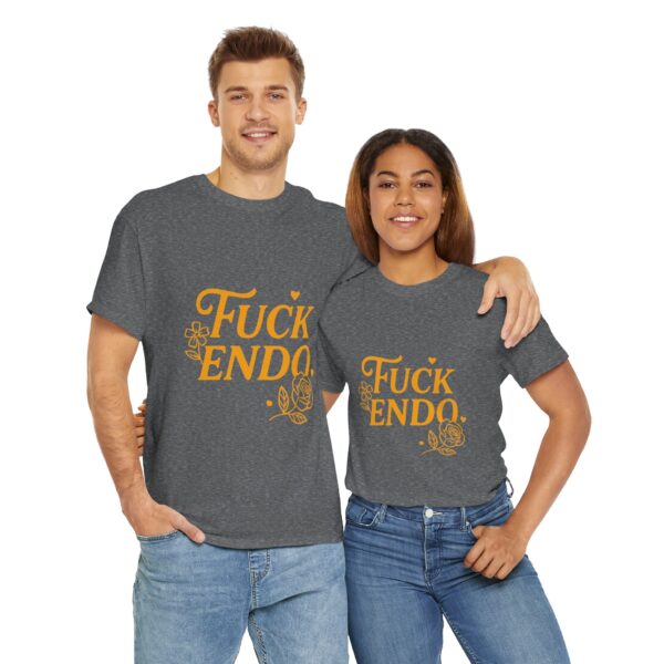 'F*CK ENDO' Endometriosis Awareness Tee Unisex Cotton T-Shirt - Image 35
