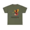 Endometriosis Awareness Tee - Phoenix and Yellow Rose - Image 12