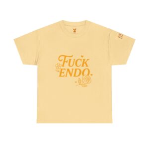 'F*CK ENDO' Endometriosis Awareness Tee Unisex Cotton T-Shirt