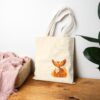 Phoenix 100% Cotton Canvas Tote Bag Endometriosis Awareness - Image 6