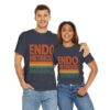 Vintage Retro Endometriosis Awareness Tee - Image 24