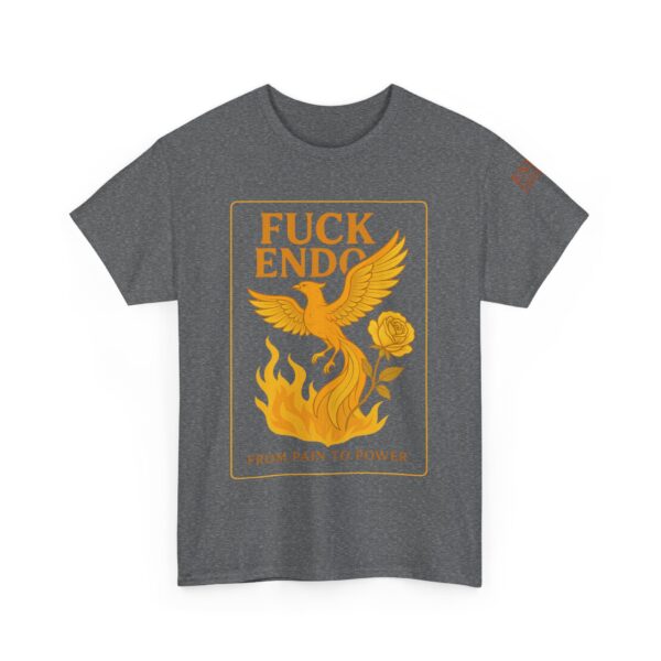 'F*CK ENDO' Phoenix Tee Unisex Cotton T-Shirt Endometriosis Awareness - Image 28