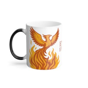 Color-Changing Phoenix Mug Endometriosis Awareness