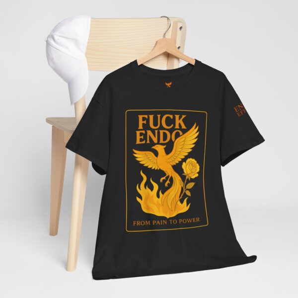 'F*CK ENDO' Phoenix Tee Unisex Cotton T-Shirt Endometriosis Awareness - Image 55