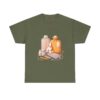Hot Water Bottle Bunny Endometriosis Awareness Tee Shirt - Image 14