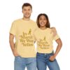 In March We Wear Yellow Endometriosis Awareness Tee Shirt - Image 8