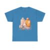 Hot Water Bottle Bunny Endometriosis Awareness Tee Shirt - Image 20