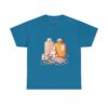 Hot Water Bottle Bunny Endometriosis Awareness Tee Shirt - Image 22