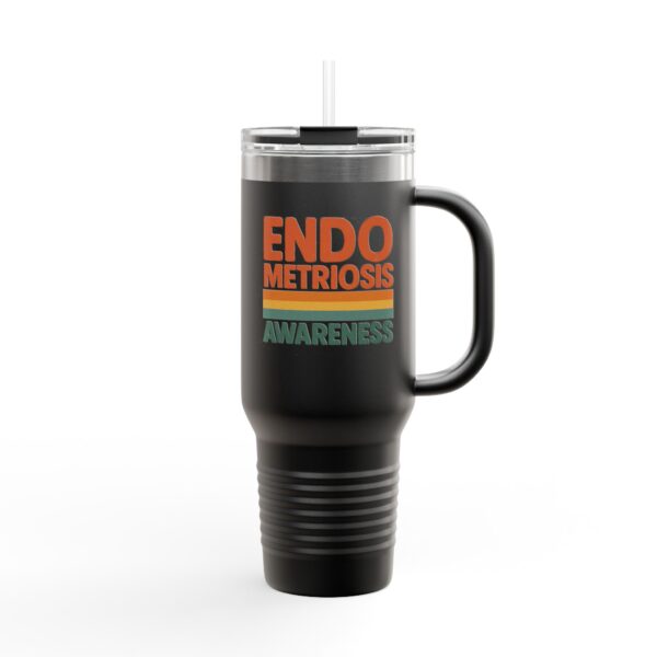 Endometriosis Awareness Insulated Travel Mug, 40oz - Image 8