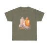 Hot Water Bottle Bunny Endometriosis Awareness Tee Shirt - Image 12