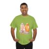 Hot Water Bottle Bunny Endometriosis Awareness Tee Shirt - Image 17