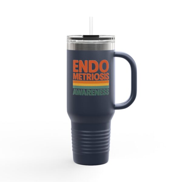 Endometriosis Awareness Insulated Travel Mug, 40oz - Image 18